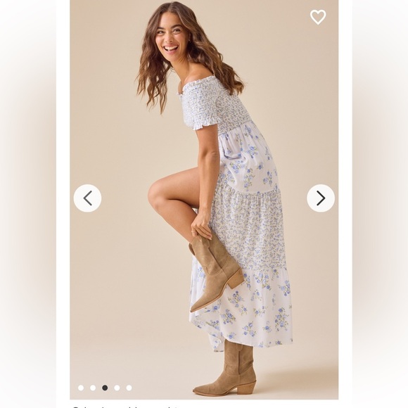 New with tags Altar’d State Aria Floral Maxi Dress - Picture 3 of 5